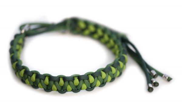 Halsband halvstryp i Dark Green / Greenstone / Leaf Green
