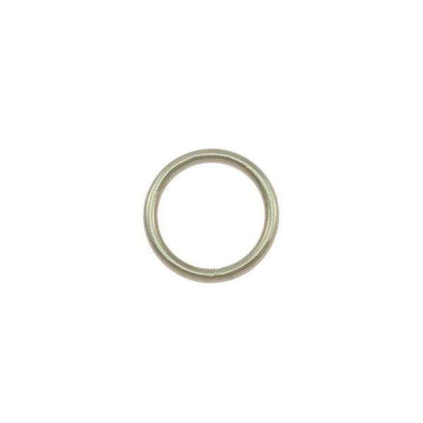 Svetsad o-ring 20 mm i nickelpläterat stål