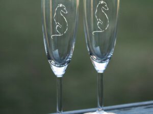 Champagneglas whippet