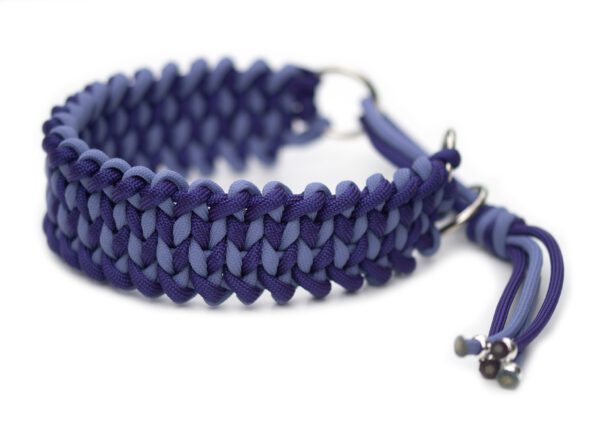 Halsband halvstryp i Royal Purple / Lavender Purple