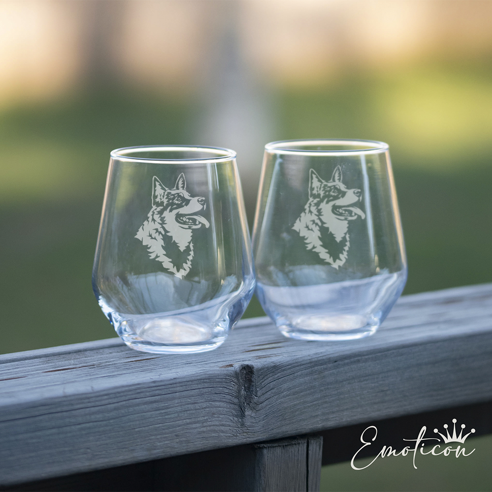 Glas australian cattledog