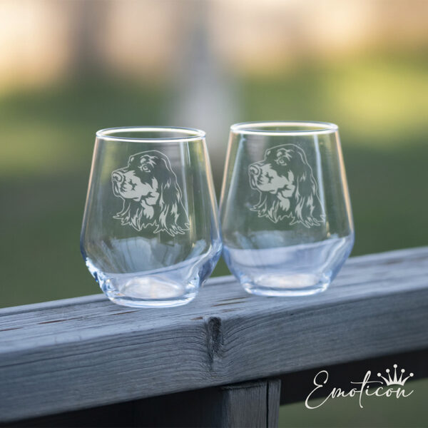 Glas gordonsetter