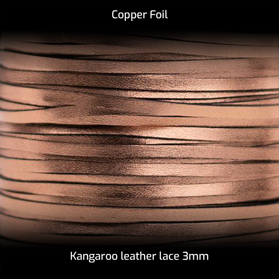 Känguruläder, copper foil