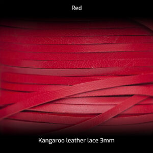 Känguruläder, red