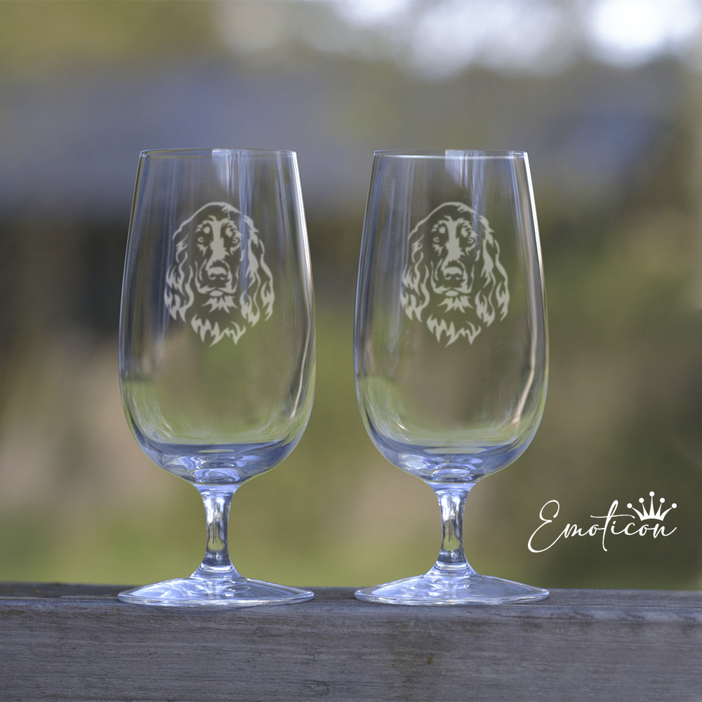 Ölglas gordonsetter