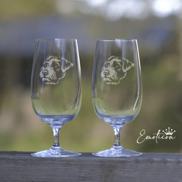 Ölglas parson russel terrier