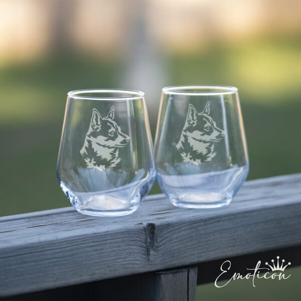 Glas västgötaspets
