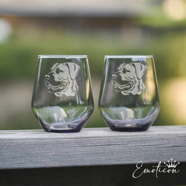 Grå glas boerboel
