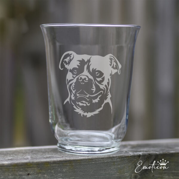 Vas/ljuslykta amerikansk bulldogg