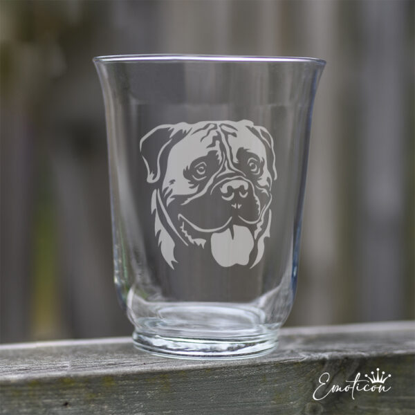 Vas/ljuslykta bullmastiff