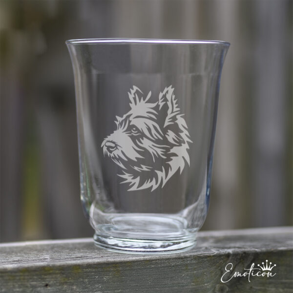 Vas/ljuslykta cairnterrier