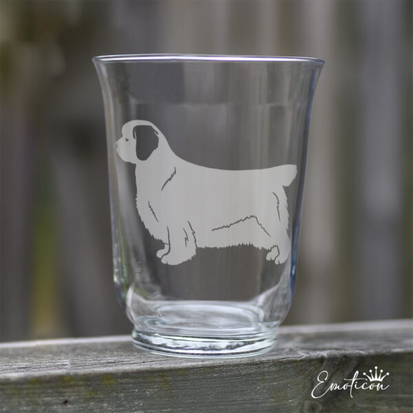 Vas/ljuslykta clumber spaniel