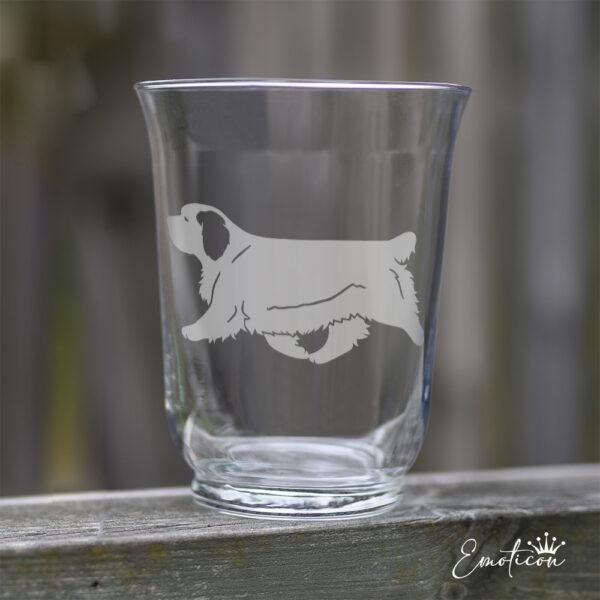 Vas/ljuslykta clumber spaniel