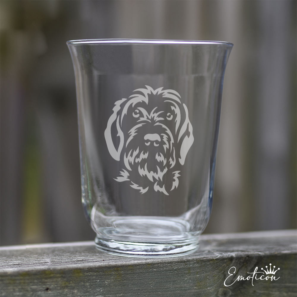 Vas/ljuslykta griffon d'arret à poil dur