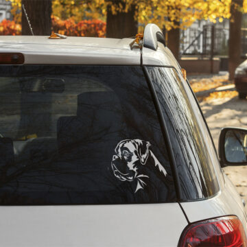 Dekaler med hundmotiv