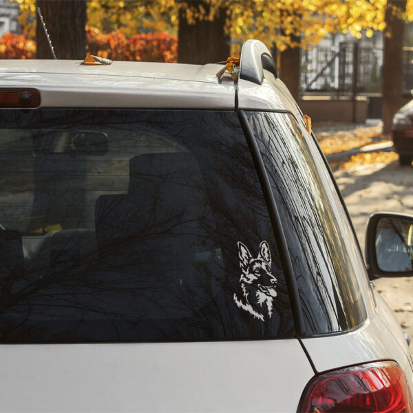 Dekal tysk schäferhund