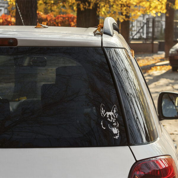 Dekal tysk schäferhund