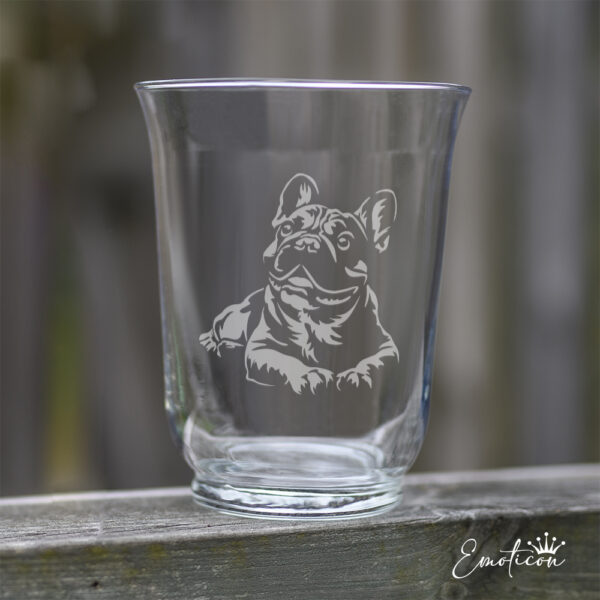 Vas/ljuslykta fransk bulldogg