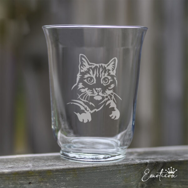 Vas/ljuslykta katt - tabby