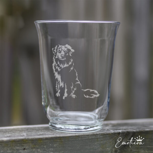 Vas/ljuslykta miniature american shepherd