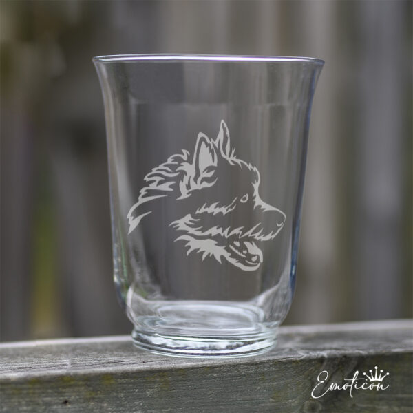 Vas/ljuslykta norwichterrier