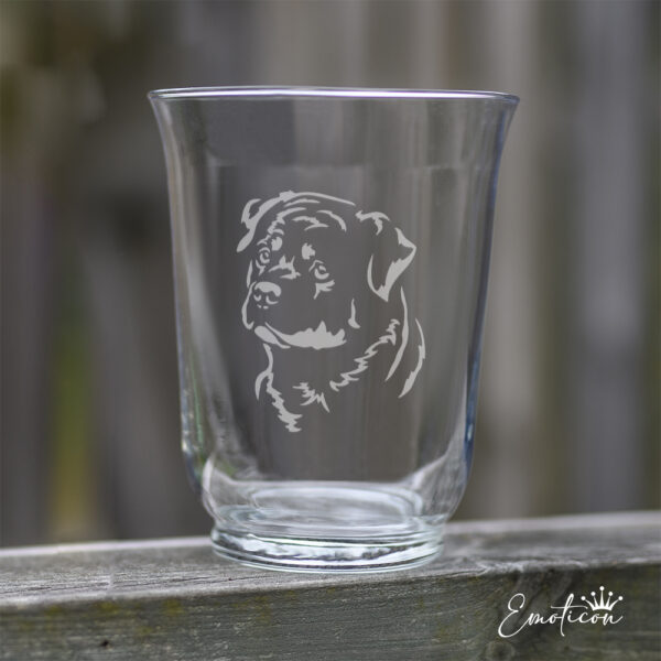 Vas/ljuslykta rottweiler