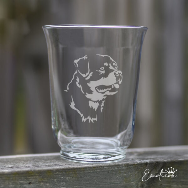 Vas/ljuslykta rottweiler
