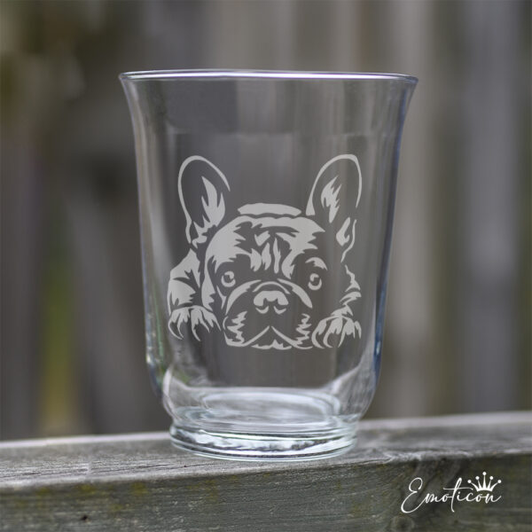 Vas/ljuslykta fransk bulldogg