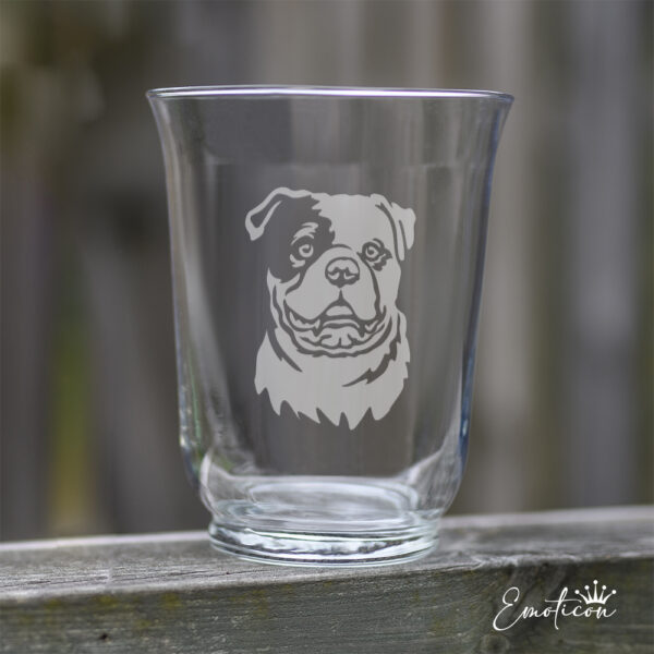 Vas/ljuslykta amerikansk bulldogg