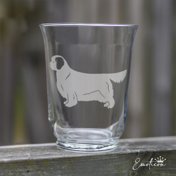 Vas/ljuslykta clumber spaniel