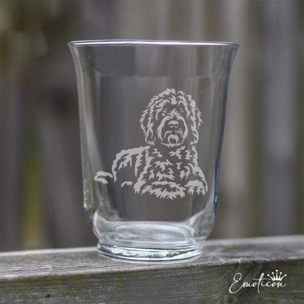 Vas/ljuslykta goldendoodle