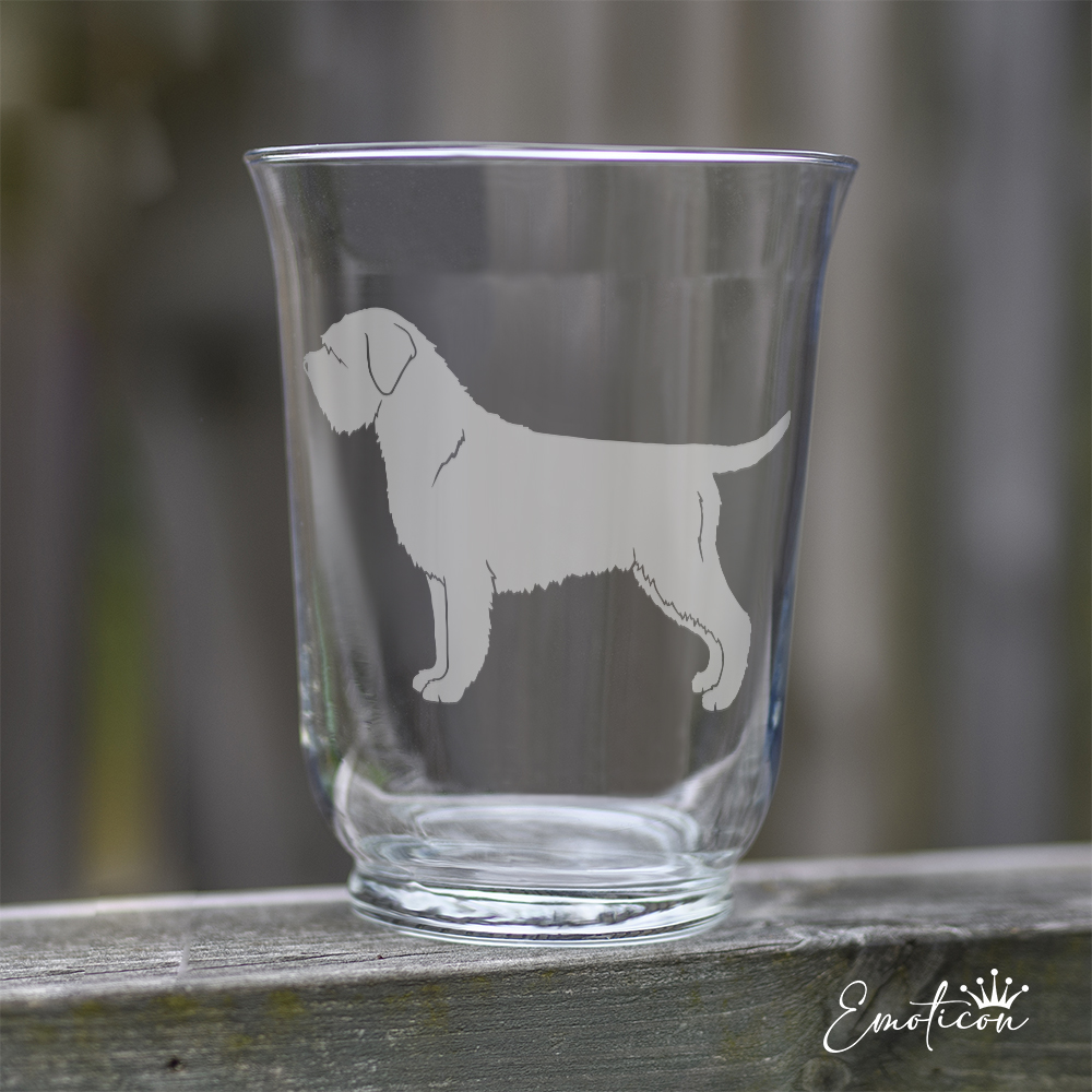 Vas/ljuslykta griffon d'arret à poil dur