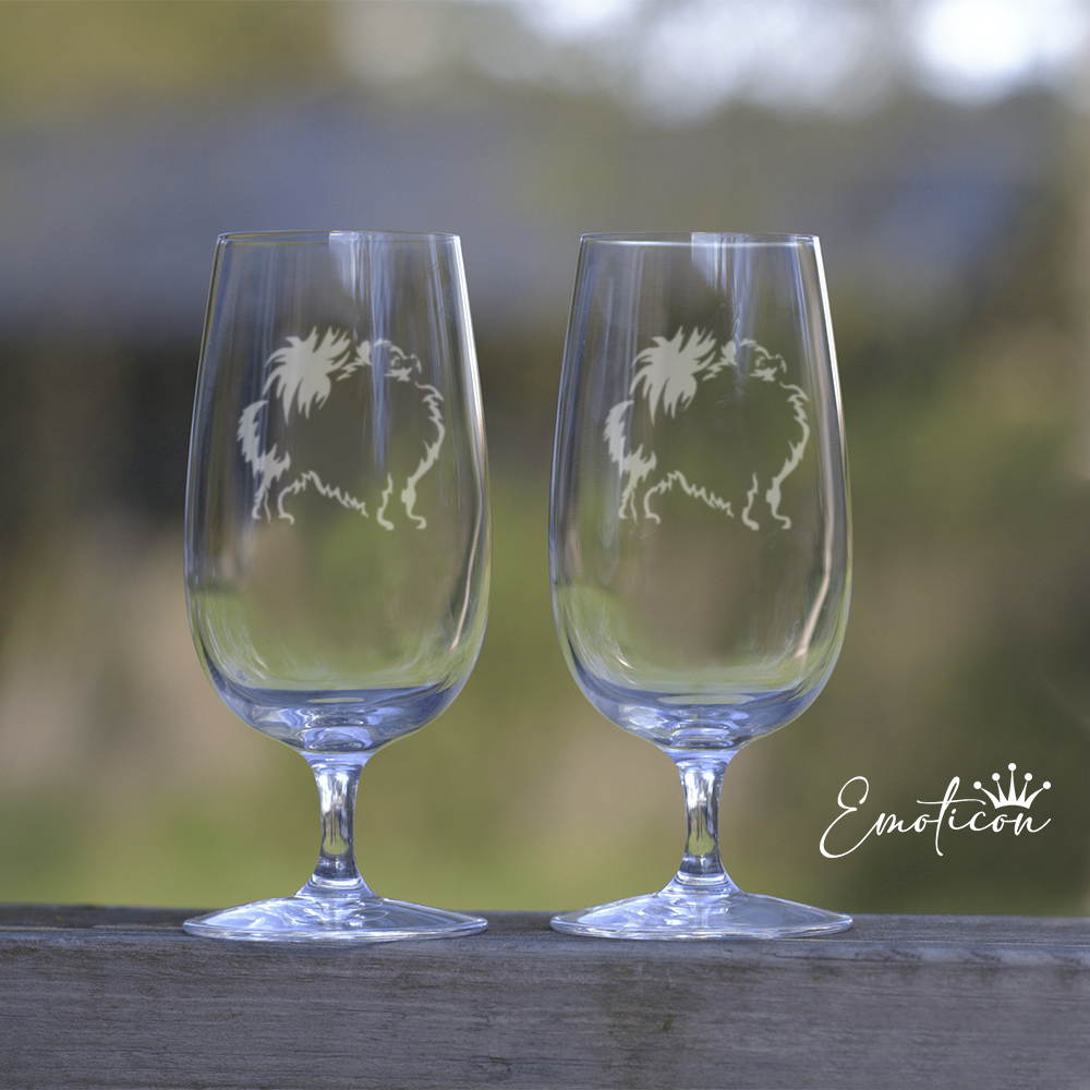 Ölglas pomeranian