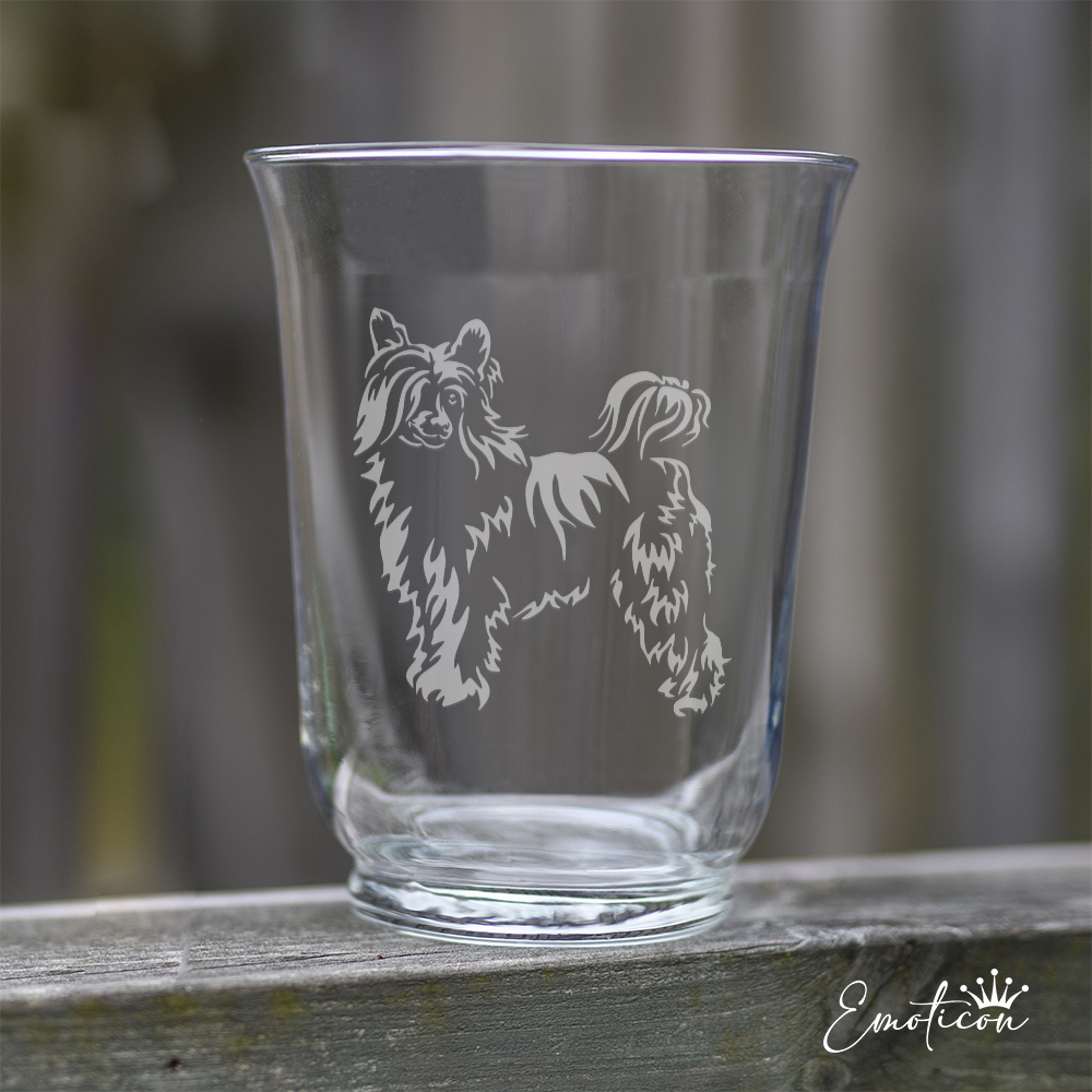 Vas/ljuslykta chinese crested dog