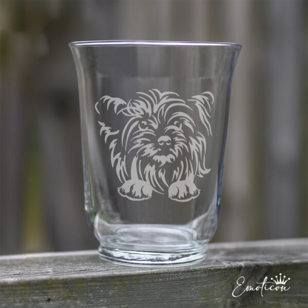 Vas/ljuslykta yorkshireterrier