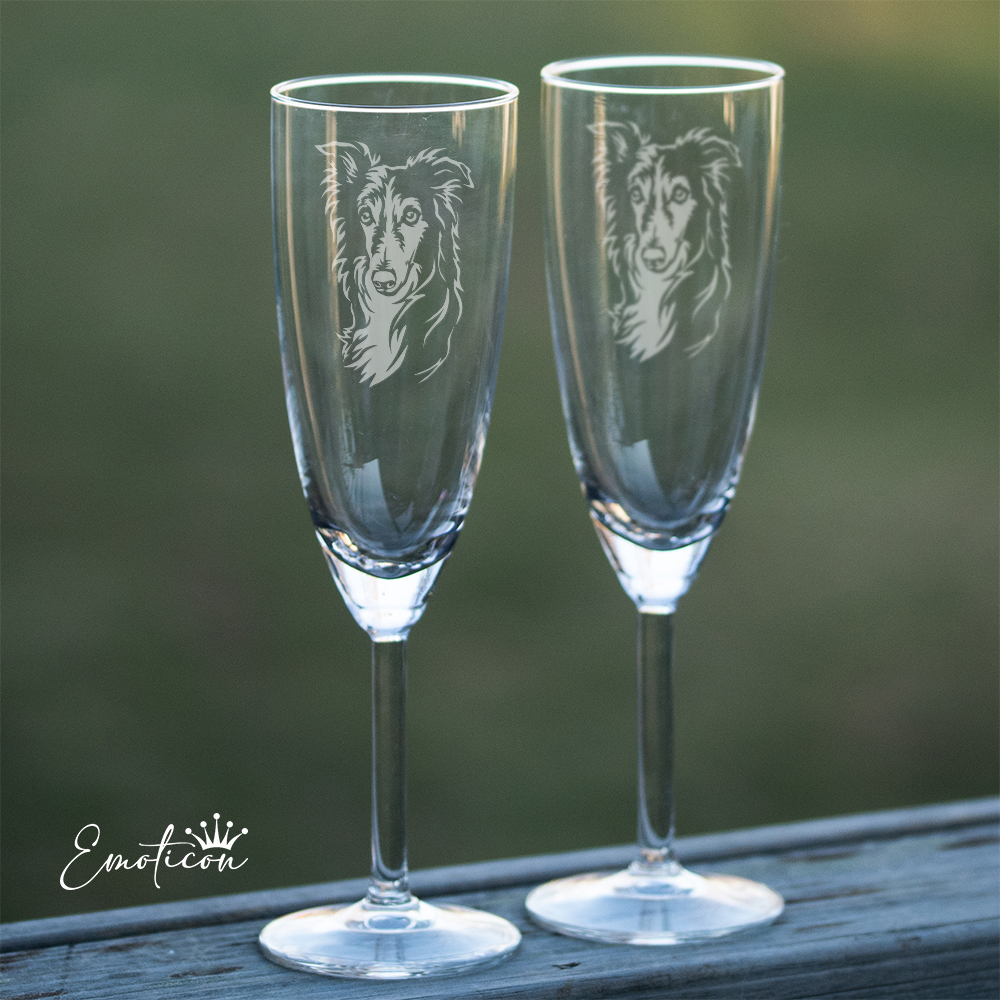 Champagneglas silken windhound