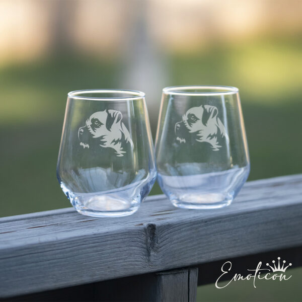 Glas borderterrier