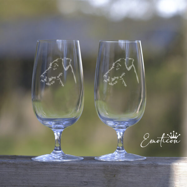 Ölglas airedaleterrier