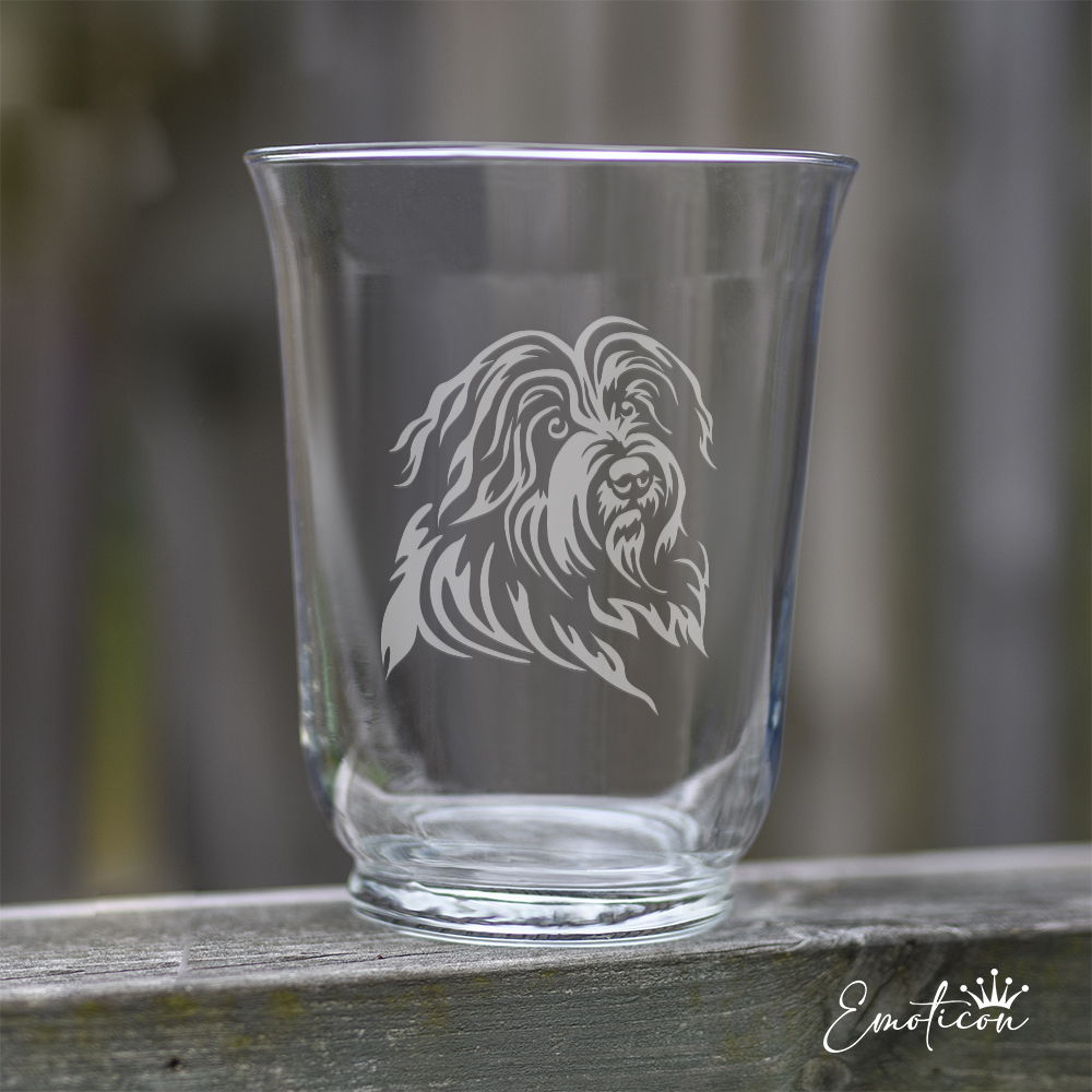 Vas/ljuslykta bearded collie