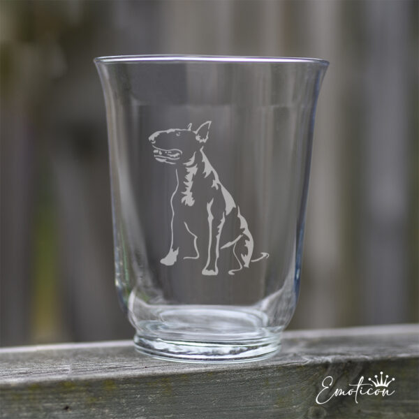 Vas/ljuslykta bullterrier