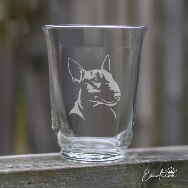 Vas/ljuslykta bullterrier