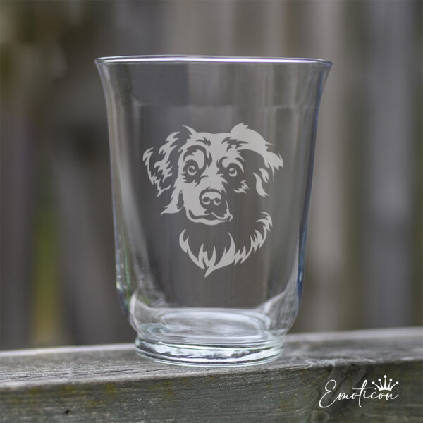Vas/ljuslykta miniature american shepherd