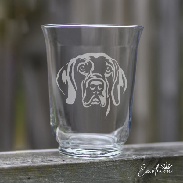 Vas/ljuslykta weimaraner