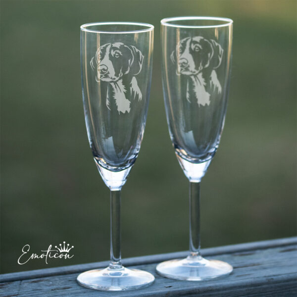 Champagneglas gotlandsstövare