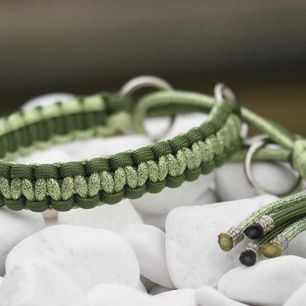 Halsband i Fern Green & Fairy Dust