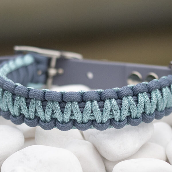 Halsband i Azure Blue & Shiny Ice