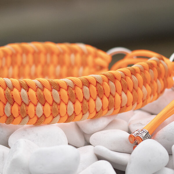Halsband i Goldfish Orange, Pastel Orange & Pastel Peach