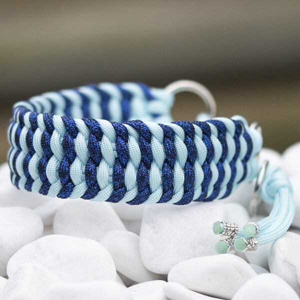 Halsband i Pastel Blue & Stardust Sky