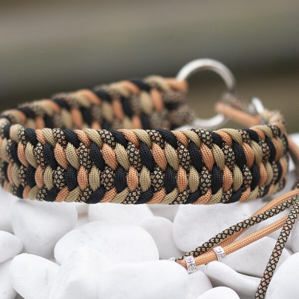 Halsband i Black, Gold, Golden Copper Glamour & Treasure Chest Diamonds