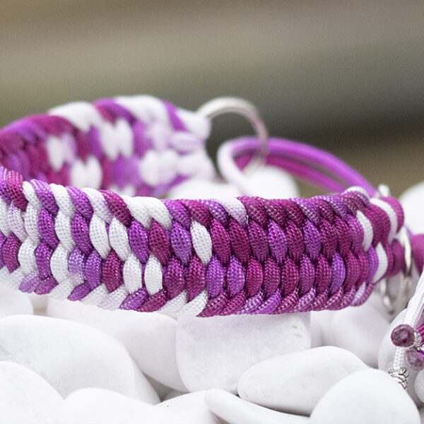 Halsband i Dip Dye Pink